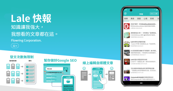 電子報發佈平台_Lale快報