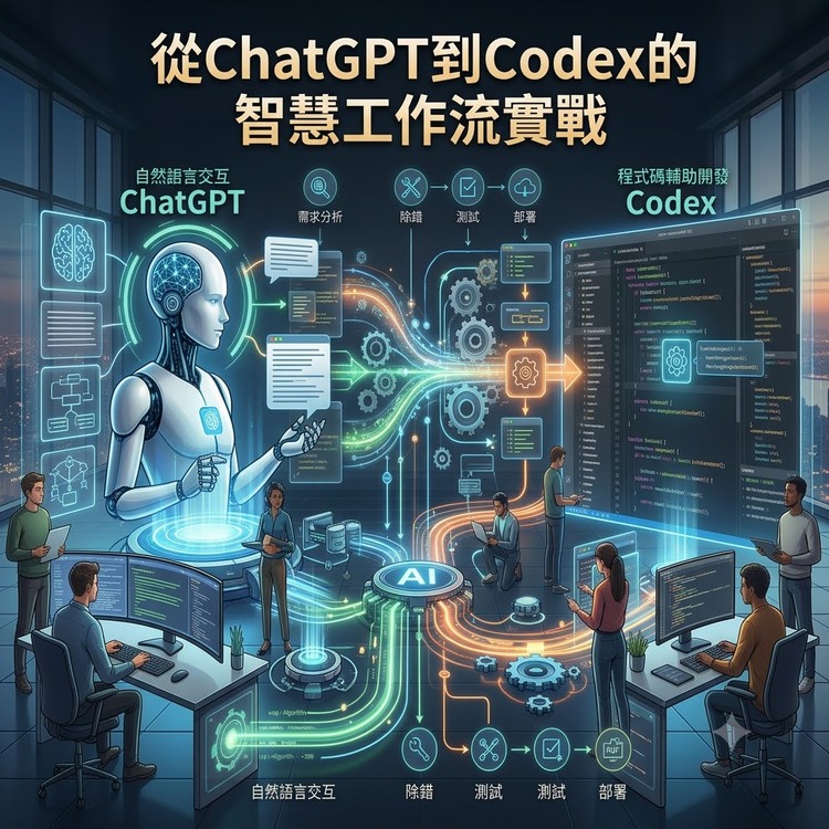 （免費課程）從ChatGPT到Codex的智慧工作流實戰